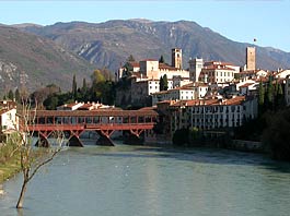 Il ponte degli alpini di Bassano del Grappa